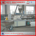 wood plastic wpc decking/fence/wall panel profile manufacturing line wpc profile machine